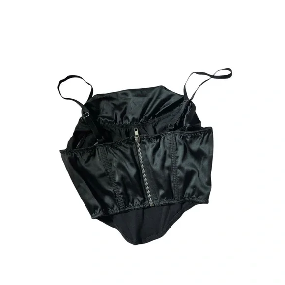 Urban Outfitters Black Satin Camisole - Picture 3 of 5